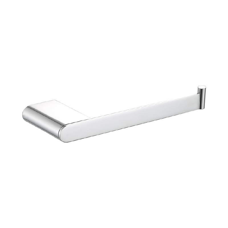 Square Wall Mounted Black Stainless Steel Modern Bathroom Accessory Set