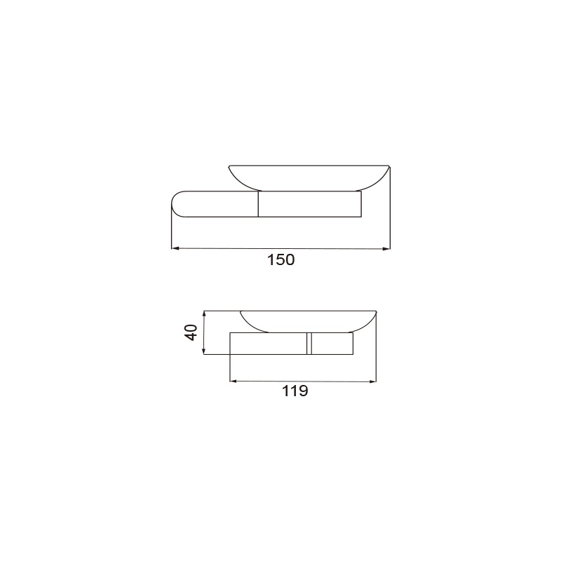 Brushed Nickel Wall Mounted Stainless Steel 3 Pieces Bathroom Accessory Set