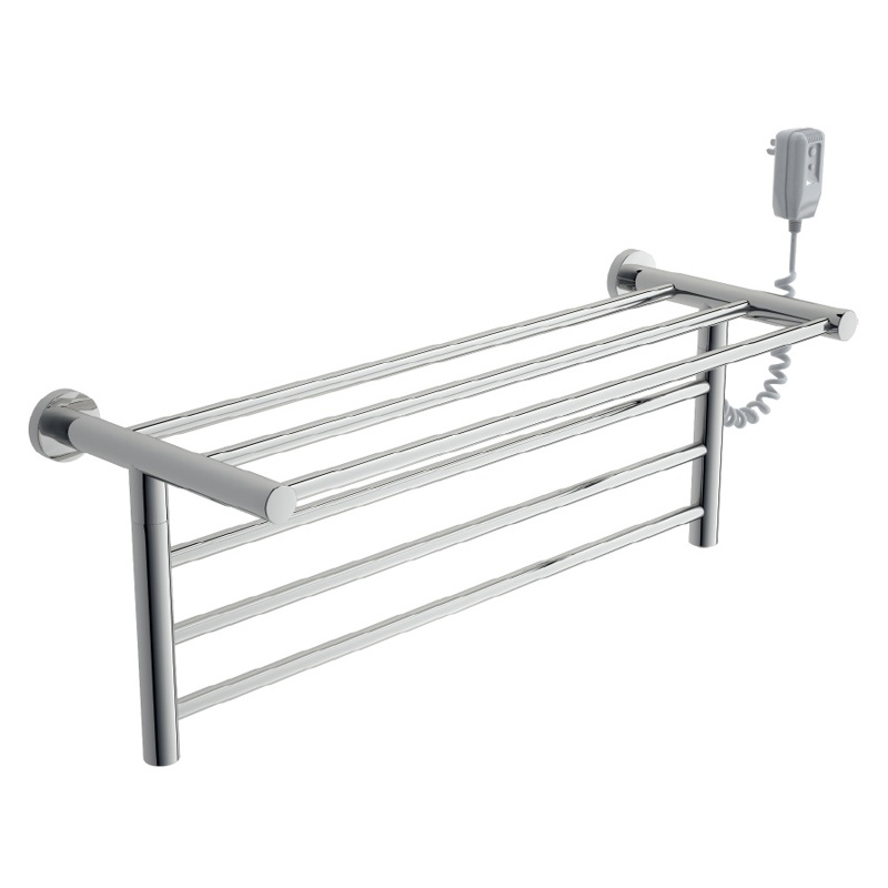 Matte Chrome Plating 4 Pieces Zinc Alloy Wall Mounted Bathroom Accessories Set