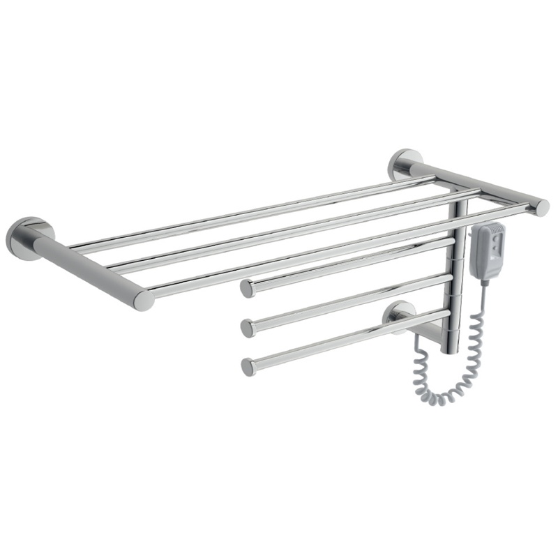 Chrome Wall Mounted Stainless Steel Towel Bar Set