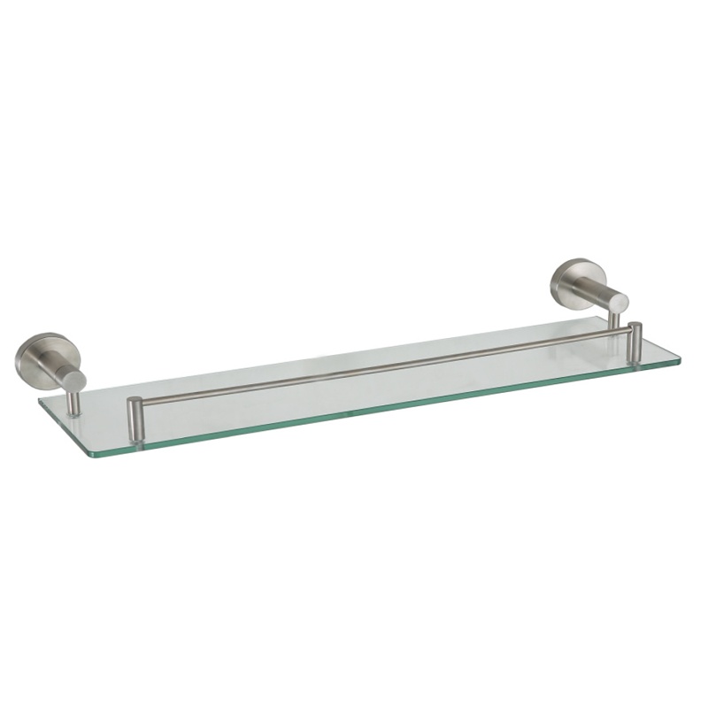 Brushed Nickel Zinc Alloy Wall Mounted 4 Pieces Bathroom Accessories Set