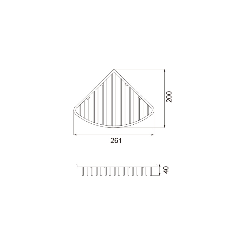 Chrome Modern Wall Mounted Stainless Steel Bathroom Accessories Set