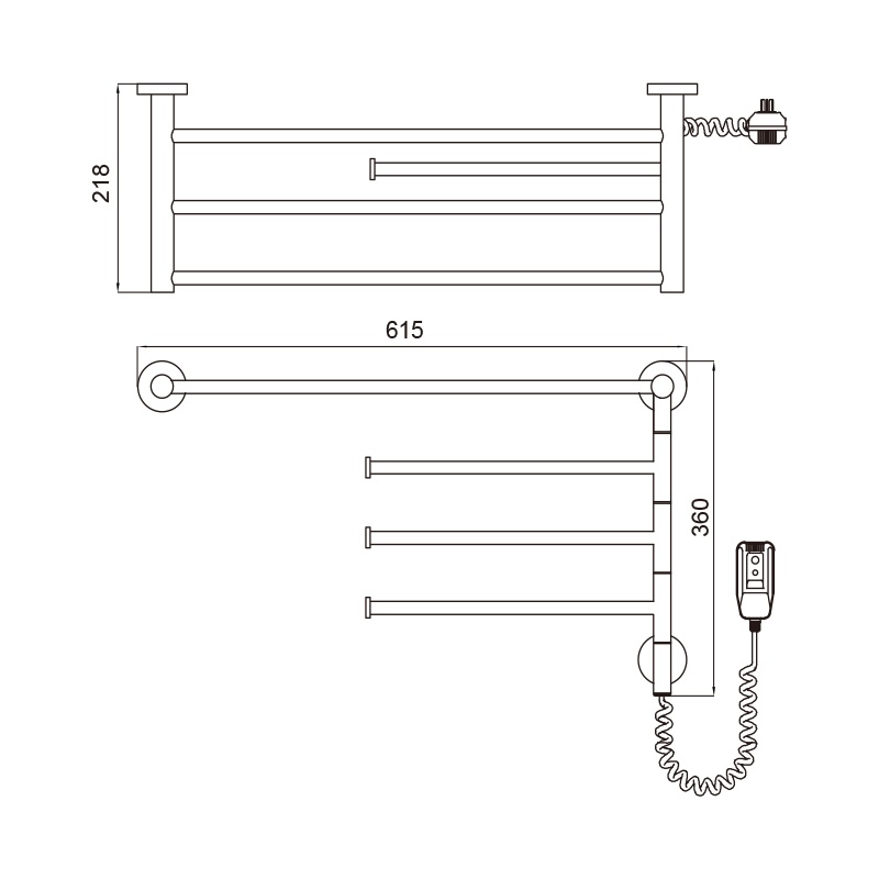 6 Pieces Modern Bath Accessories Products Chrome Wall-Mounted Bathroom Hardware Set