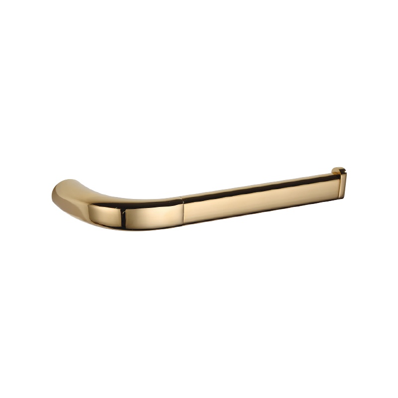 Luxury Bathroom Design Wall Mount Gold White Brass Bathroom Accessories Set