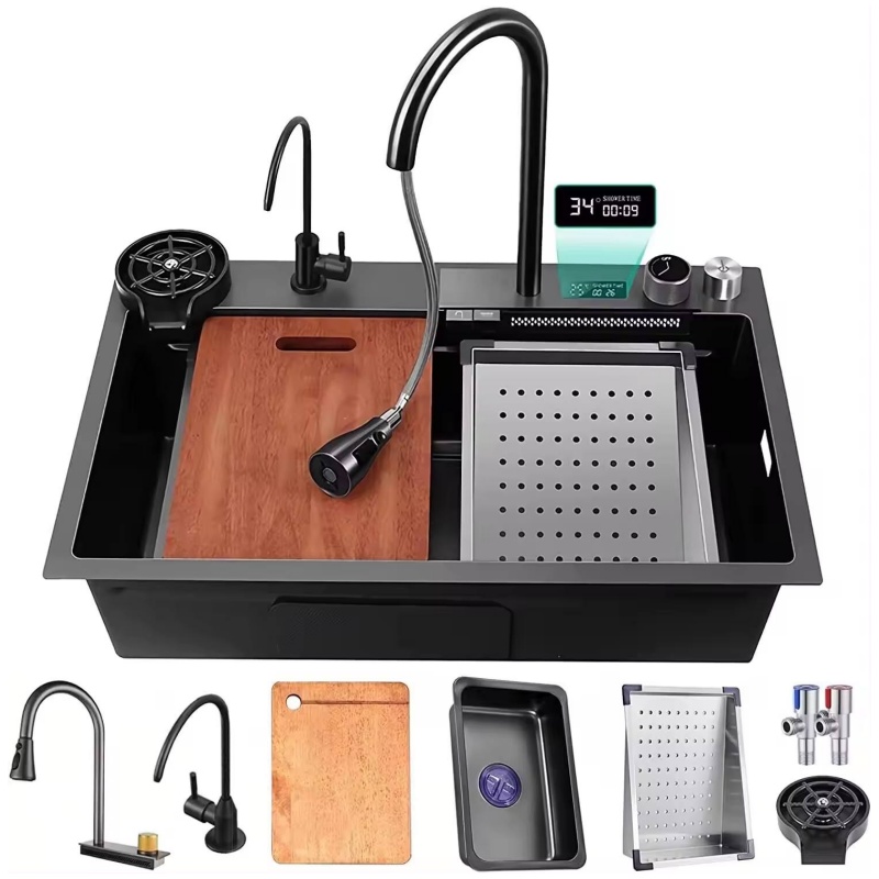 Stainless Steel Kitchen Sink for Commercial Grade Use Handmade Bowl Sink