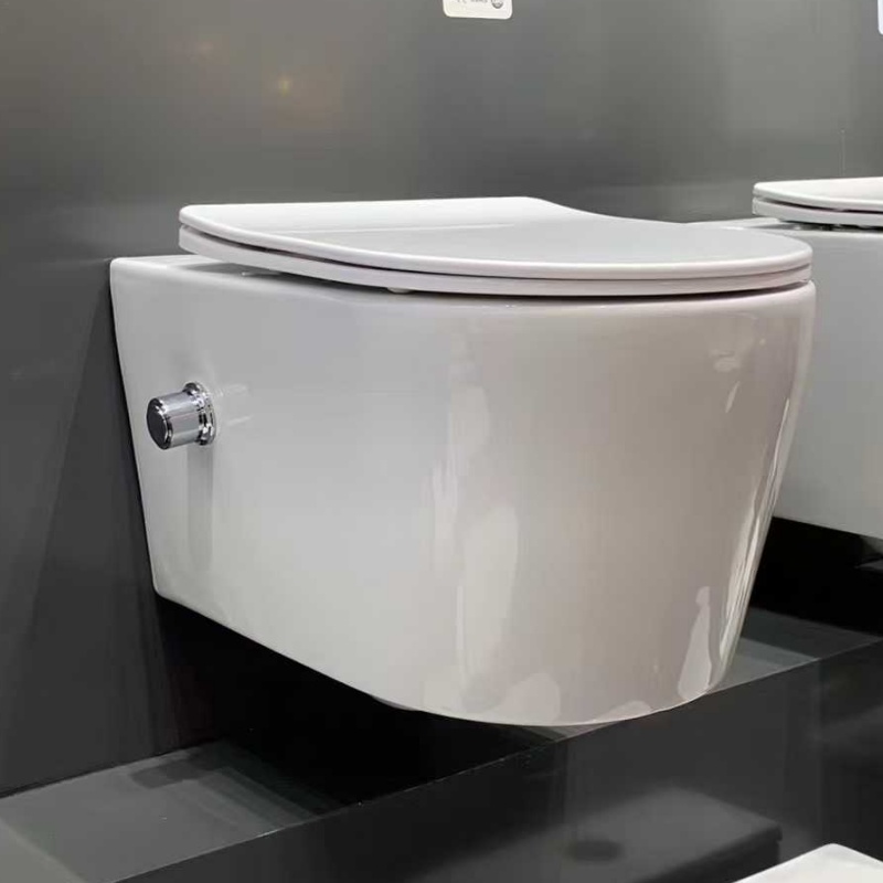 Contemporary Bathroom Wc Toilet, Grade AAA Ceramic, P-Trap/S-Trap