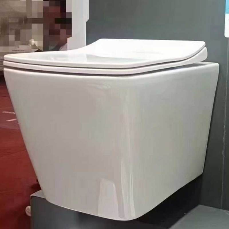 Contemporary Bathroom Wc Toilet, Grade AAA Ceramic, P-Trap/S-Trap